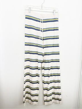 Free People Beach Mariner Sweater Stripe Pants Size Medium